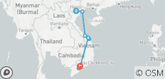  Heritage Vietnam Rundreise - 9 Tage - 8 Destinationen 