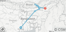  Viaje al noreste de Assam y Arunachal - 8 destinos 