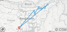  Circuito por la India oriental - 11 destinos 