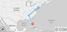  Von New York nach Miami (10 Tage) - 5 Destinationen 