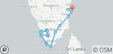  Reis naar Zuid-India - 20 bestemmingen 