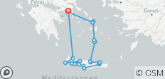  Incroyable Crète, Santorin, Myconos (petit groupe, Découverte, Culture, nourriture) - 21 destinations 
