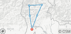  Delight of North East - Sikkim &amp; Bengal (A Budget Friendly Tour) - 6 destinations 