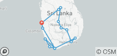  Vertrekken in luxe - Sri Lanka Adventour 12 dagen - 14 bestemmingen 