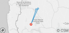  San Juan: Ischigualasto, Moon Valley &amp; Talampaya - 3 days - 4 destinations 