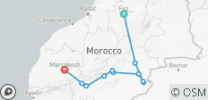  Essential Morocco &amp; Desert Tour - 11 destinations 