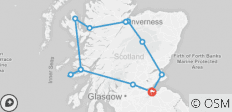  Eine schottische Reise 2022 - 12 Destinationen 