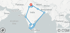  India Hoogtepunten Tour - 21 bestemmingen 