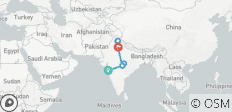  Kiplings Indien Rundreise - 8 Destinationen 