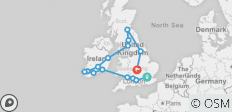  Entdecke Großbritannien und Irland inkl. England, Irland, Schottland und Wales (London nach Stratford-upon-Avon) (Standard) (16 destinations) - 16 Destinationen 