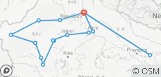  Geführte Indien Rundreise - 15 Destinationen 