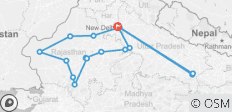  Ronreis India met gids - 15 bestemmingen 