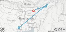  Crucero por el Brahmaputra con el norte de la India - 7 destinos 