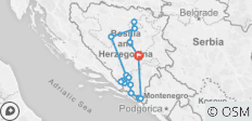 Erstaunliche Bosnien und Herzegowina Rundreise: UNESCO-Stätten und andere Top-Reiseziele ab Sarajevo - 11 Tage - 11 Destinationen 