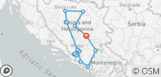  Erstaunliche Bosnien und Herzegowina Rundreise: UNESCO-Stätten und andere Top-Reiseziele ab Sarajevo - 11 Tage - 17 Destinationen 