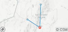  4-tägige Entdeckungsreise durch das faszinierende Salta - Natur und Abenteuer pur - 5 Destinationen 