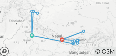  Indien Rundreise mit Nepal und Bhutan - 16 Destinationen 
