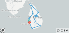  Explorer le Sri Lanka - 14 destinations 