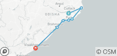  Van Bhubaneswar naar Vizag – serene stranden &amp; prachtige valleien - 7 bestemmingen 