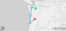  Malerisches Seattle mit Portland und Oregon Küste (8 Tage) - 5 Destinationen 
