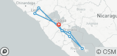  Nicaragua Naturreise, und mit privatem Reiseführer - 9 Destinationen 