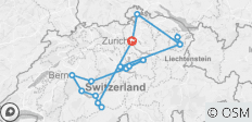  Berge, Täler und Seen der Schweiz 2022 - 17 Destinationen 