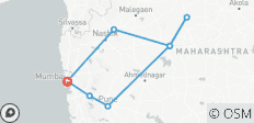  Pilgerfahrt zu den dreiJyotirlingas und den antiken Höhlen - 8 Destinationen 