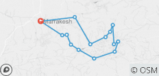  8-Days Bike Adventure from/to Marrakech: Exploring the High Atlas Mountains and Draa Valley - 13 destinations 