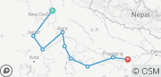  Splendeurs du Nord - Taj, Ghats et Tiger - 9 destinations 