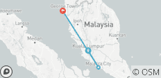  Das beste aus Malaysien Privatreise - 3 Destinationen 