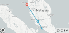  Das Beste aus Malaysia Rundreise - 3 Destinationen 