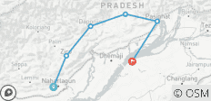  Arunachal: Eine Reise durch indigene Dörfer - 6 Destinationen 