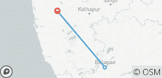  Goa to Belgaum, Kolhapur &amp; Radhanagari Wildlife Sanctuary (2 Days) - 3 destinations 