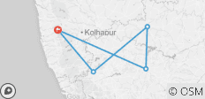  Goa nach Belgaum, Bijapur &amp; Badami Reise - 5 Destinationen 