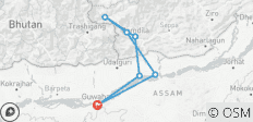  Bezauberndes Arunachal: Wildnis, Klöster und Stämme - 7 Destinationen 