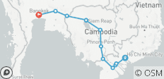  16 días en bicicleta por Tailandia, Camboya y Vietnam - 12 destinos 