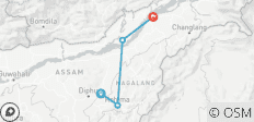  Stammespfade und Teeplantage: Eine Reise durch Nagaland &amp; Assam - 4 Destinationen 