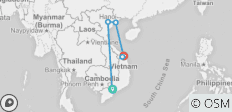  Klassisches Vietnam in 9 Tagen - 4 Destinationen 