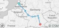  Spiegelungen von Rhein und Main (2023) - 11 Destinationen 