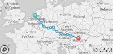  Europäische Edelsteine von Amsterdam nach Budapest (2023) - 16 Destinationen 