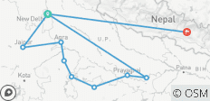  Classique Inde du Nord et Népal - 10 destinations 