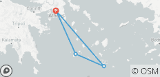  Circuit de 5 jours à Milos et Santorin pour explorer les incontournables îles grecques - 4 destinations 