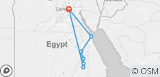  Das Familien Abenteuer der Pharaonen Erkundungsreise Sie Kairo Nilkreuzfahrt &amp; Hurghada - 7 Destinationen 