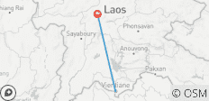  Laos Rundreise 5 Tage - 2 Destinationen 