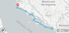  Adriatic Explorer von Dubrovnik nach Zadar - M/S Premier - 10 Destinationen 