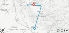 Visite de la vallée du Jammu et du Cachemire