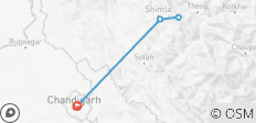  Von Chandigarh nach Shimla Hill Station - 5 Destinationen 