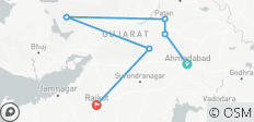  Expeditie Dholavira – van Ahmedabad naar Rajkot – via Rann of Kutch - 6 bestemmingen 