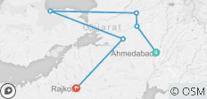  Historische und königliche Sehenswürdigkeiten von Gujarat - Verlängerungsmöglichkeit ab Ahmedabad - 6 Destinationen 