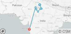 De kleuren van Rajasthan met Mumbai (15 dagen) - 9 bestemmingen 